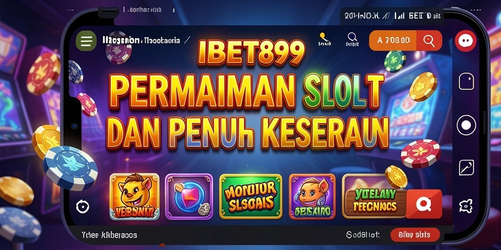 Gameplay Slot seru dan penuh warna di IBET899.