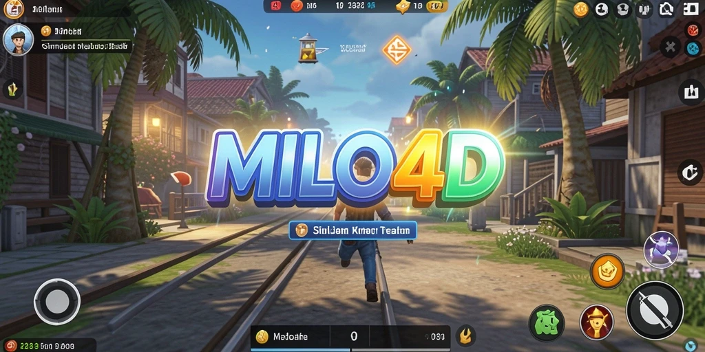 Gameplay seru dan imersif di dunia virtual MILO4D.