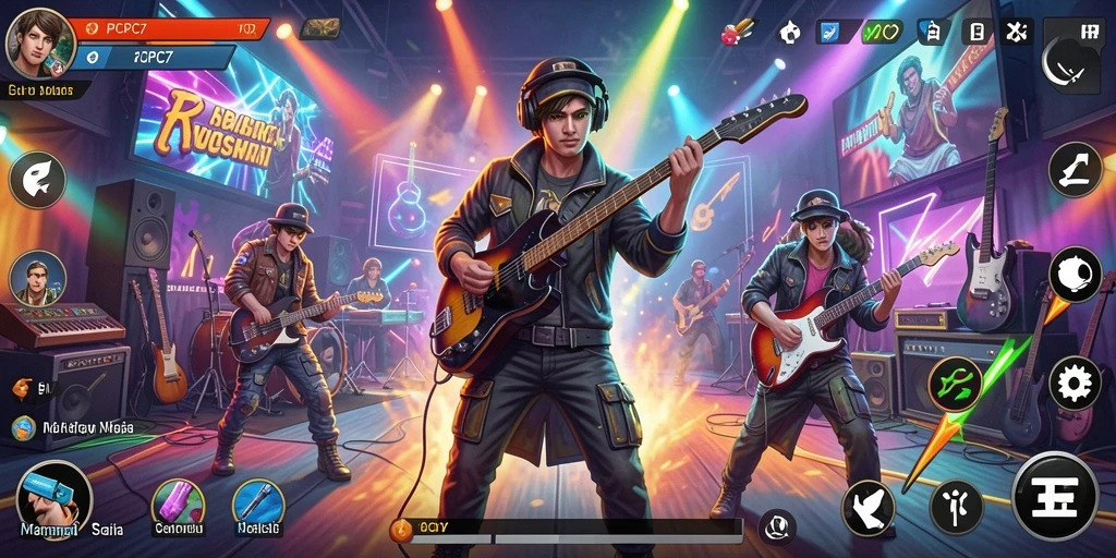Tampilan gameplay PCPC7 yang menarik dan interaktif.