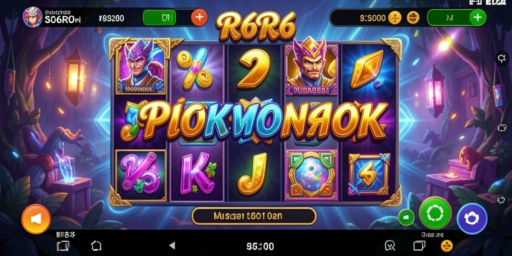 Tampilan menarik dari permainan Slot R6R6 yang seru.