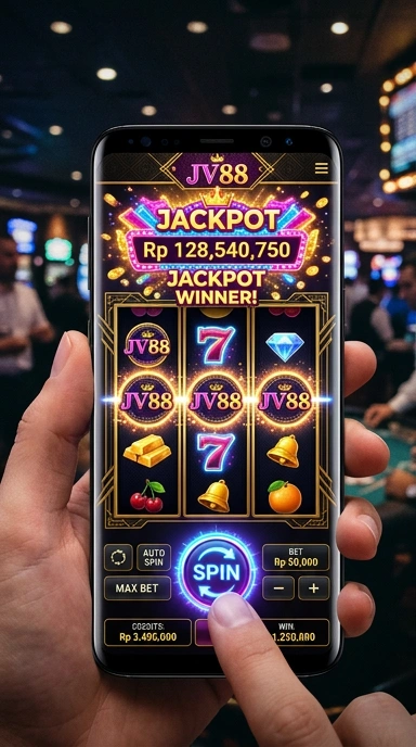 Tampilan antarmuka aplikasi jv88 yang intuitif dan mudah digunakan.